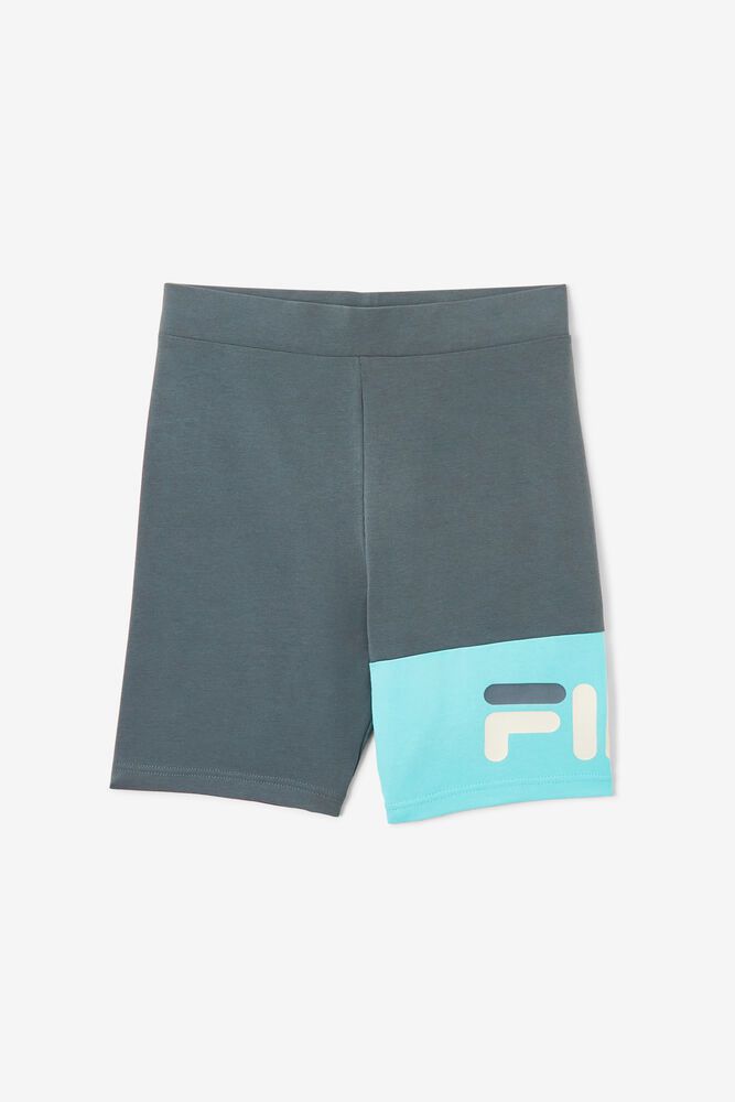 Fila Shorts Womens Blue - Kaira Bike - Philippines 0842536-AJ